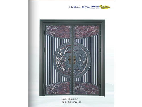 高端铸铝门